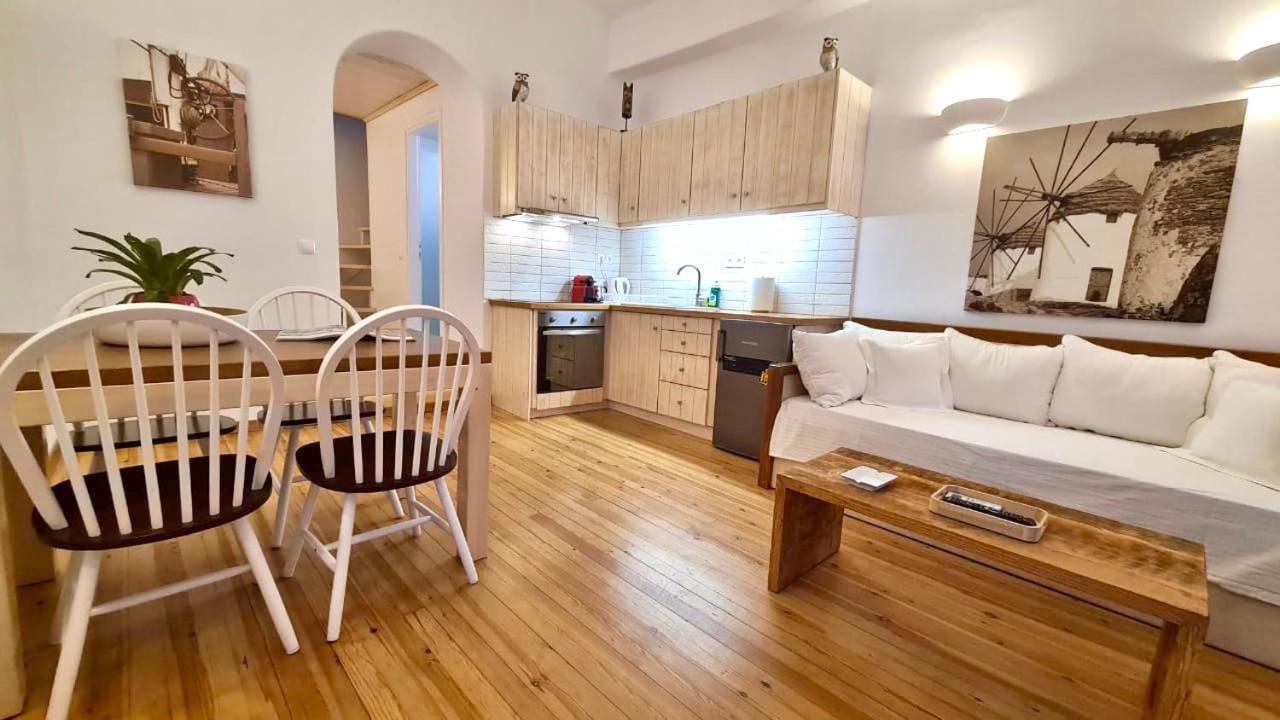 Sunny House Mykonos Town Apartment Bagian luar foto
